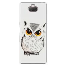 Чехол с птицами на Sony Xperia 10 (VPrint) (Милая Сова)