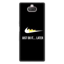 Чехол с Симпсонами для Sony Xperia 10 (VPrint) (Гомер Later)