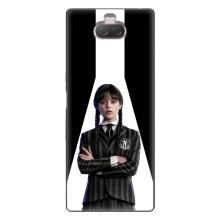 Чехлы Венсдей на Sony Xperia 10 Уэнсдей (AlphaPrint) (W-Wednesday)