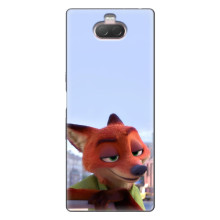 Чехол Зоотрополіс на Sony Xperia 10 – Лис Ник