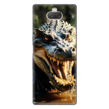 Чехол с картинкой «Хищники» для Sony Xperia 10 (Крокодил)