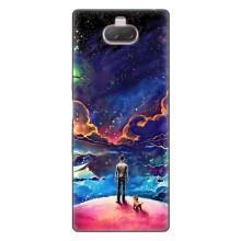 Космические Чехлы для Сони Хпериа 10 (VPrint) (Галактический вид)
