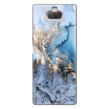 Мраморный чехол на Sony Xperia 10 (VPrint) (Нежный мрамор)