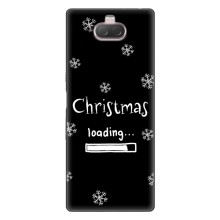 Різдвяні, Святкові Чохли для Sony Xperia 10 – Christmas loading