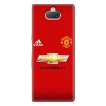 Силиконовые Чехлы принт Футбол на Sony Xperia 10 – Man United