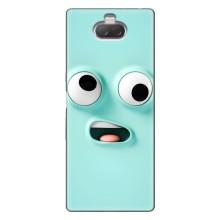 Силиконовые Чехлы (смешные стикеры) для Sony Xperia 10 – мордочка
