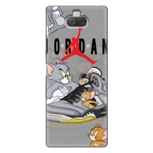 Силиконовый Чехол Nike Air Jordan на Соин Кспериа 10 (Air Jordan)