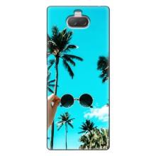 Силиконовый чехол с КАРТИНКАМИ лето для Sony Xperia 10 (AlphaPrint) (Взгляд лето)