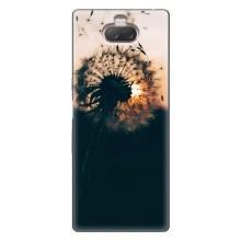 Силиконовый Чехол с одуванчиками на Sony Xperia 10 – Красивый одуванчик