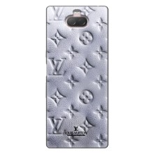 Текстурный Чехол Louis Vuitton для Соин Кспериа 10 (Белый ЛВ)