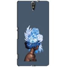 Чехлы (ART) Цветы на Sony Xperia C5 Ultra, E5533, E5563, E5506, E5553 (VPrint) (Цветы на голове)