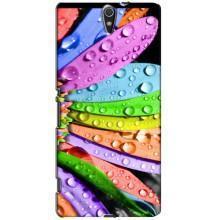 Чехлы (ART) Цветы на Sony Xperia C5 Ultra, E5533, E5563, E5506, E5553 (VPrint) (Семицветик)