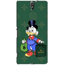 Чехли для Sony Xperia C5 Ultra, E5533, E5563, E5506, E5553 - Скрудж МакДак Louis Vuitton (PREMIUMPrint) (Богата Утка)