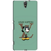 Чохли Луі Вітон для Sony Xperia C5 Ultra, E5533, E5563, E5506, E5553 (AlphaPrint - LOUIS VUITTON) (Міккі Маус LV)