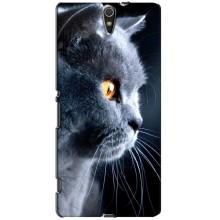 Чохли з Котиками для Sony Xperia C5 Ultra, E5533, E5563, E5506, E5553 (VPrint) (Сірий Кіт)