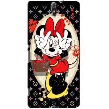 Чохол Disney Mouse Sony Xperia C5 Ultra, E5533, E5563, E5506, E5553 (PREMIUMPrint) (Мінні peace)