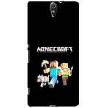 Чехол Майнкрафт на Sony Xperia C5 Ultra, E5533, E5563, E5506, E5553 (AlphaPrint) Minecraft