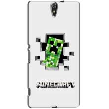 Чехол Майнкрафт на Sony Xperia C5 Ultra, E5533, E5563, E5506, E5553 (AlphaPrint) Minecraft