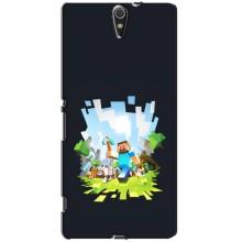 Чехол Майнкрафт на Sony Xperia C5 Ultra, E5533, E5563, E5506, E5553 (AlphaPrint) Minecraft