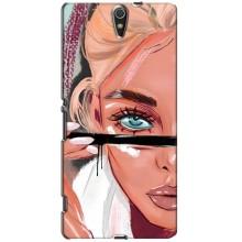 Чехол с печатью для Sony Xperia C5 Ultra, E5533, E5563, E5506, E5553 - (Мода) (AlphaPrint)