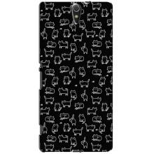 Чохол з принтом для Sony Xperia C5 Ultra, E5533, E5563, E5506, E5553 (AlphaPrint) Модні коти (Маленькі котики)