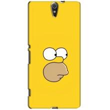Чехол с Симпсонами для Sony Xperia C5 Ultra, E5533, E5563, E5506, E5553 (VPrint)