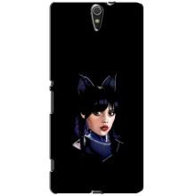Чехлы Венсдей на Sony Xperia C5 Ultra, E5533, E5563, E5506, E5553 Уэнсдей (AlphaPrint)