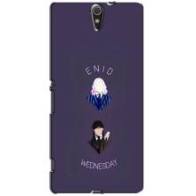 Чехлы Венсдей на Sony Xperia C5 Ultra, E5533, E5563, E5506, E5553 Уэнсдей (AlphaPrint)