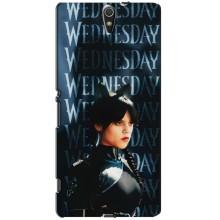 Чехлы Венсдей на Sony Xperia C5 Ultra, E5533, E5563, E5506, E5553 Уэнсдей (AlphaPrint)