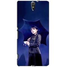 Чехлы Венсдей на Sony Xperia C5 Ultra, E5533, E5563, E5506, E5553 Уэнсдей (AlphaPrint)