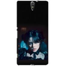 Чехлы Венсдей на Sony Xperia C5 Ultra, E5533, E5563, E5506, E5553 Уэнсдей (AlphaPrint)
