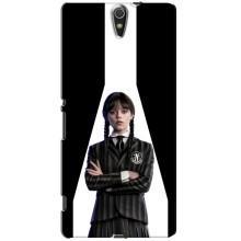 Чехлы Венсдей на Sony Xperia C5 Ultra, E5533, E5563, E5506, E5553 Уэнсдей (AlphaPrint)