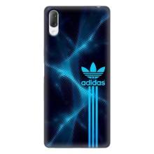 Чехлы Адидас для Sony Xperia L3 (AlphaPrint) (Синий Адидас)