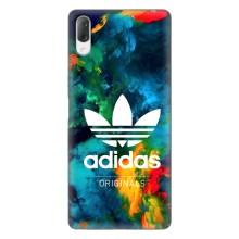 Чехлы Адидас для Sony Xperia L3 (AlphaPrint) (Яркий Адидас)