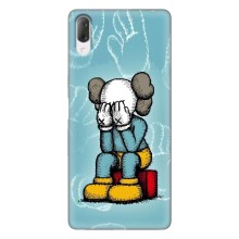 Чохли для Sony Xperia L3 - Bearbrick Louis Vuitton (PREMIUMPrint) (Плач Bearbrick)