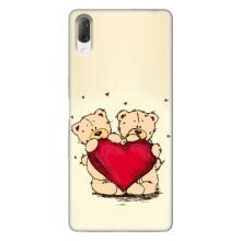 Чехлы для любимой на Сони Хпериа Л3 (VPrint) (Медвежонки)