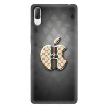 Чехлы ГУЧЧИ для Сони Хпериа Л3 (AlphaPrint) (Apple gucci)