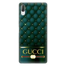 Чехлы ГУЧЧИ для Сони Хпериа Л3 (AlphaPrint) (Текстура Гуччи)