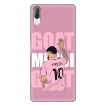 Чехлы Лео Месси в Майами на Sony Xperia L3 (GOAT MESSI)