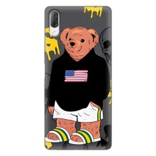 Чехлы Мишка Тедди для Хпериа Л3 (Teddy USA)