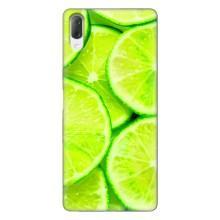 Чехлы с Фруктами для Sony Xperia L3 (VPrint) (Лайм)