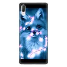Чехлы с картинкой Лисички для Sony Xperia L3 (VPrint) (Яркая лисичка)