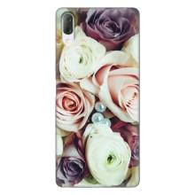 Чехлы с принтом Розочки для Sony Xperia L3 – Букет РОЗ