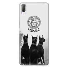 Чохли VERSACE для Sony Xperia L3 (PREMIUMPrint) (Доберман Версаче)