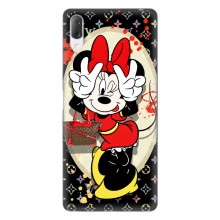 Чохол Disney Mouse Sony Xperia L3 (PREMIUMPrint) (Мінні peace)