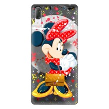 Чохол Disney Mouse Sony Xperia L3 (PREMIUMPrint) (Minni з бантіком)