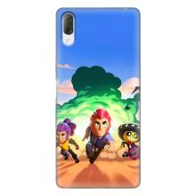 Чехол для Sony Xperia L3 Бравл Старс (VPrint)