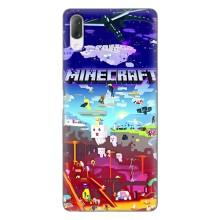Чехол майнкрафт для Sony Xperia L3 – MINECRAFT