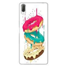 Чехол с изображением  вкусной еды для Sony Xperia L3 – Сочные пончики