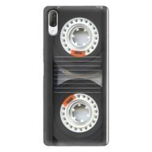 Чохол з Прикольним Принтом на Sony Xperia L3 – Касета магнітофону